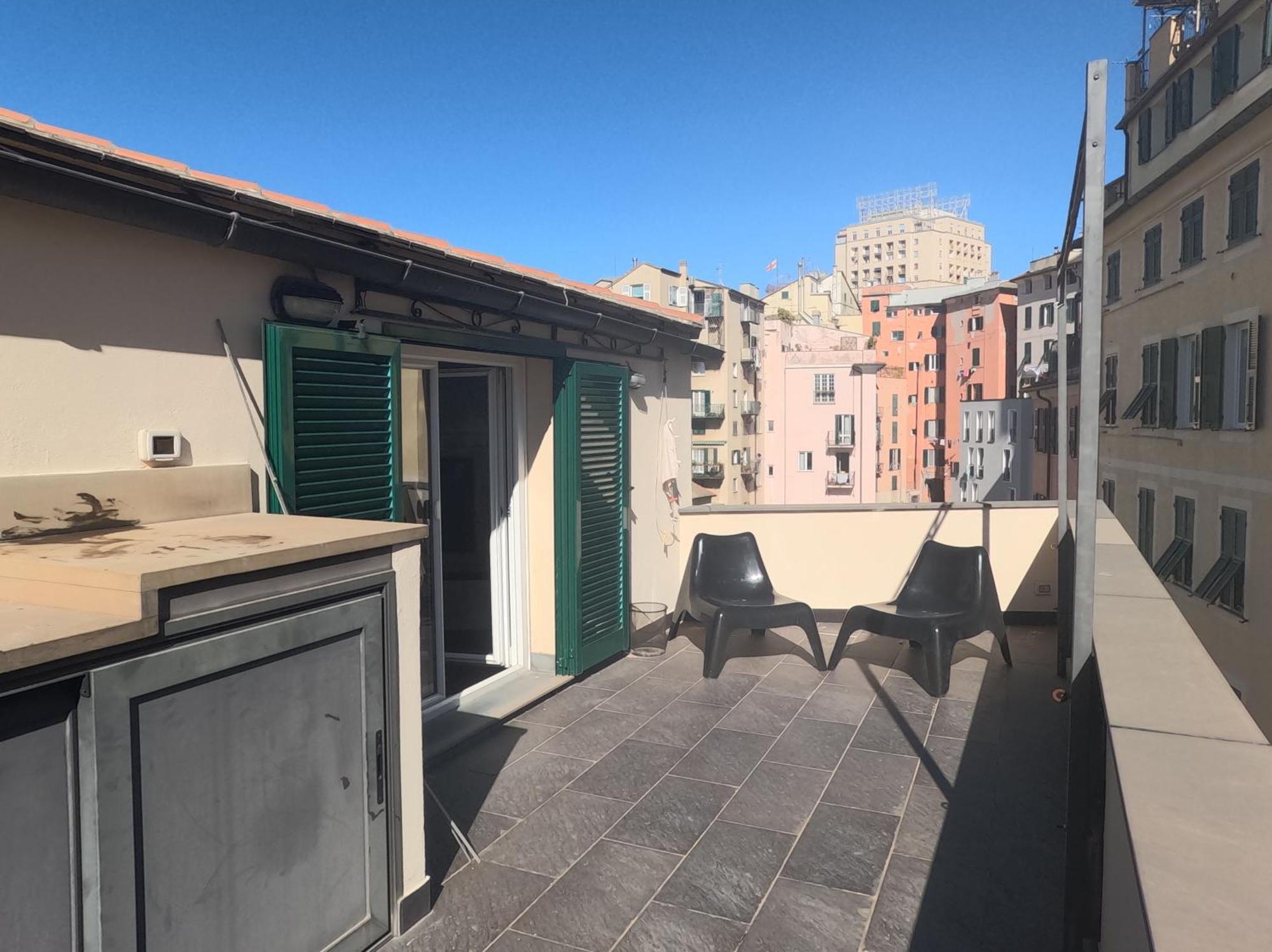 Terrazzaconvista - Sui Tetti Della Citta Vecchia Genoa